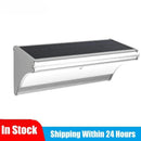 Axyaa Solar Wall Light Motion Sensor Waterproof Outdoor Garden Lamp