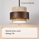 Axyaa Marble Stone Pendant Chandelier for Bedroom & Dining Room