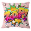 Axyaa Pop Art Cartoon Cushion Cover 45X45CM - Living Room Sofa Chair Decor
