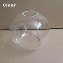 Axyaa Modern Globe Pendant Lampshade E27/E28 Clear Amber Gray for Chandelier Ceiling Light