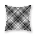 Axyaa Geometric Print Peach Skin Pillowcase for Car, Office, Sofa - Wholesale