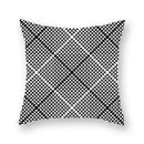 Axyaa Geometric Print Peach Skin Pillowcase for Car, Office, Sofa - Wholesale
