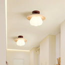 Axyaa Stone Marble Ceiling Light LED Chandelier for Modern Living Room