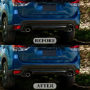 Axyaa LED Rear Bumper Reflector Tail Light for Subaru Forester 2019-2023