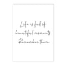 Nordic Kids Room Decor Art Print with HAKUNA MATATA Quotes by Axyaa