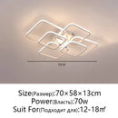 Axyaa Dimmable LED Ceiling Light for Living, Bedroom, Dining - Modern Surface Mounted Fixture