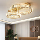 Axyaa Crystal Chandelier | Luxury Living Room Pendant Light | Bedroom Ceiling Lamp