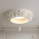 Axyaa French Carved Pendant Luxury Gypsum Hanging Lamp LED Lighting