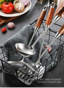 Axya Stainless Steel Rosewood Kitchen Utensil Turner Set