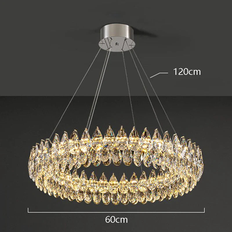 Axyaa Circular LED Ceiling Lamp: Modern Lighting Source for Living Rooms & Bedrooms