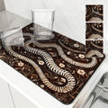 Axyaa Absorbent Drying Mat for Kitchen Tableware and Cups
