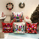 Axyaa Snowflake Christmas Tree Luminous Pillowcase