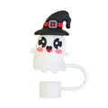Axyaa Ghost Silicone Straw Topper 10mm for Stanley Glass Cup 30&40oz Tumbler