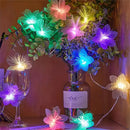 Axyaa LED Fiber Flower Fairy Light String for Wedding, Festival, Christmas Party Decoration