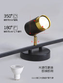 Axyaa Modern Black LED Ceiling Spotlight Chandelier for Home Lighting