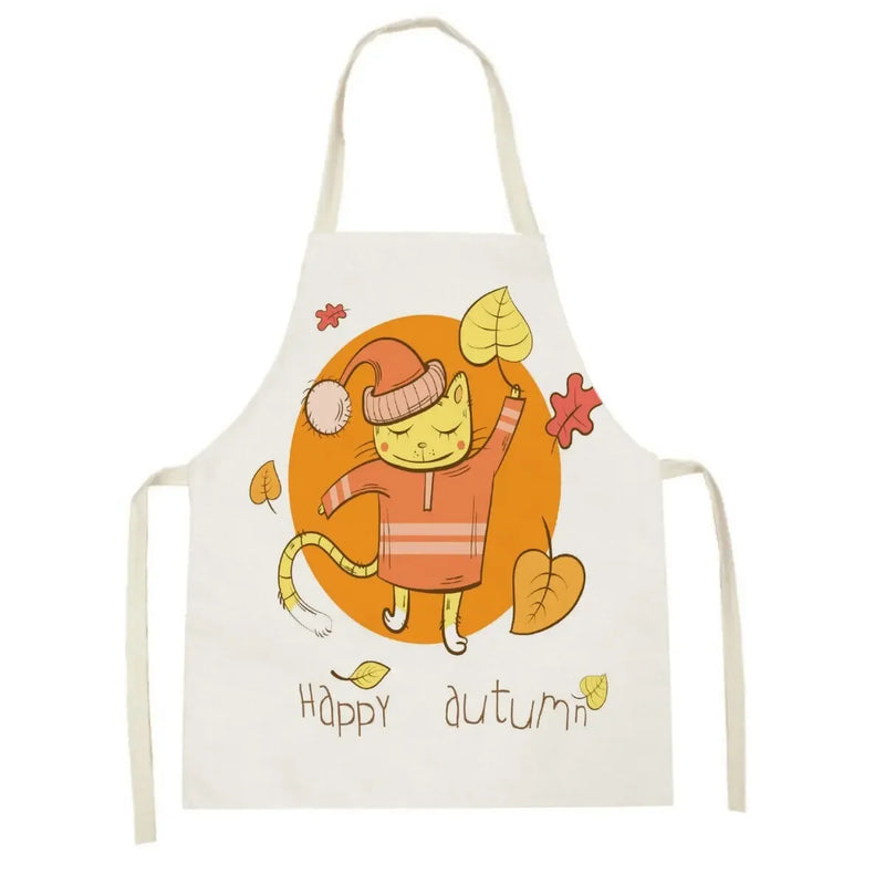 Axyaa Lion Truck Kitchen Apron with Cute Animal Design