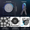 Axyaa 36LEDs Par Light Red Stage Disco Party Lights for Concert Wedding Theater