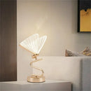 Axyaa Nordic Butterfly LED Table Lamps: Modern Desk Lighting for Creative Bedroom Decor