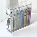 Axyaa Phone Case & Cable Organizer Box with Transparent Lid & Dustproof Design