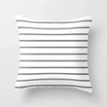 Axyaa Geometric Grey Pillowcase Set