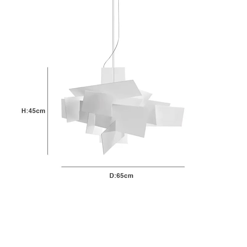 Luxury Rectangular Chandelier by Axyaa - Modern Lighting for Living Room