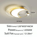 Axyaa Modern LED Ceiling Lamp for Home Decor and Lighting in Various Rooms