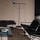 Axyaa Black Texture LED Floor Lamp for Bedroom Living Room Study Eye Protection
