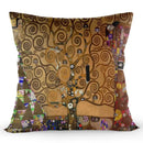 Axyaa Gold Pattern Print Cushion Cover - 40*40 CM