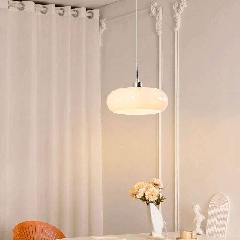 Luxurious Orange Bichromatic Pendant Lamp for Dining Room and Bedroom Decoration by Axyaa