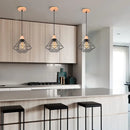 Axyaa Industrial Wood Ceiling Chandelier for Bedroom Cafe Bar Restaurant