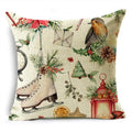 Axyaa Merry Christmas Linen Pillow Case 18*18in