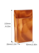 Axya 20-stick Plastic Cigarette Case Box for 110mm Tobacco - Lighter Box Included