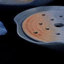 Axyaa Ceramic Sashimi Ice Tray for Molecular Cuisine and Artistic Presentation