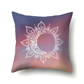 Abstract Geometric Bohemian Pillowcase in Colorful Exotic Style by Axyaa
