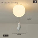 Axyaa Bear Cartoon Kids Pendant Light Bedroom Children's Room Decor LED