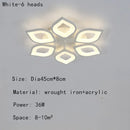 Nordic Light Luxury Petal Ceiling Lamp by Axyaa for Aisle, Dining Room & Bedroom