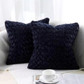 Axyaa Luxury Fluffy Fur Pillow Cover Modern Home Decorative Cushions