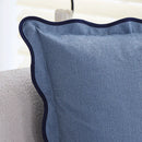 Axyaa 45x45 Blue Nordic Style Cushion Cover for Living Room Sofa