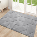 Axyaa Low-Profile Indoor Entry Doormat 80x120 - Non-Slip Absorbent Washable Rug