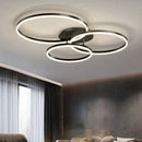 Axyaa LED Ceiling Light: Modern Minimalist, Light Luxury, Creative Circle Design for Home