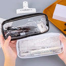 Axyaa Clear Cosmetic Travel Pouch Waterproof Toiletry Bag Makeup Storage Wash Kit