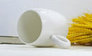 Axyaa Bone  Ring Coffee Cup, Taza Style Espresso Mug for Cute Cafe Morning