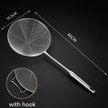 Axyaa Stainless Steel Mesh Colander Skimmer for Kitchen Strainer and Cooking