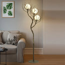 Axyaa Modern Lunar LED Floor Lamp Branch Design for Retro Home Decor