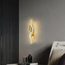 Axyaa Nordic Long Wall Lamp for Bedroom Living Room, Minimalist Modern Design