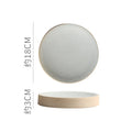 Axyaa Round Ceramic Plate Set for Stylish Dining Experience