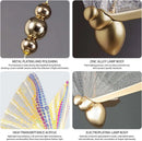 Nordic Butterfly Wall Lamp for Bedroom Living Room by Axyaa