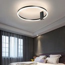 Axyaa LED Ring Ceiling Light Modern Minimalist Chandelier for Home Lighting