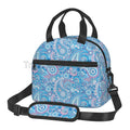 Axyaa Paisley Pattern Lunch Bag: Waterproof, Insulated, Reusable, Thermal Tote