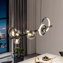 Axyaa Modern LED Pendant Chandelier for Living & Dining Room Decor
